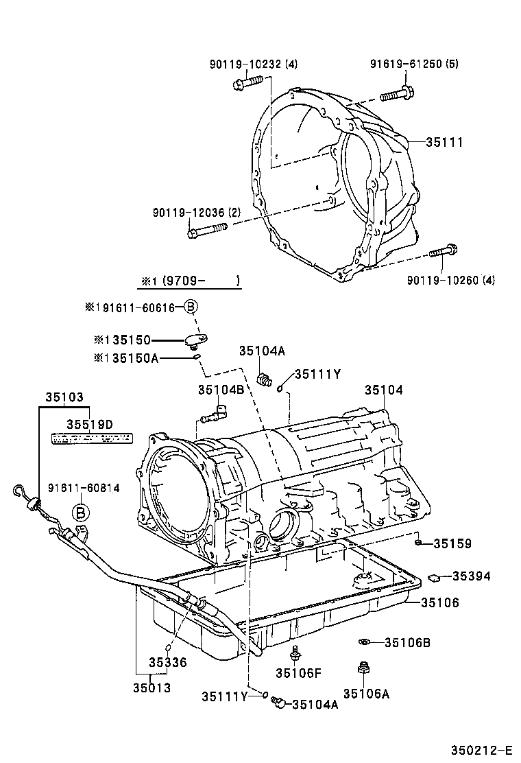 35106-24030 PAN SUB-ASSY, AUTOMATIC TRANSMISSION OIL product image