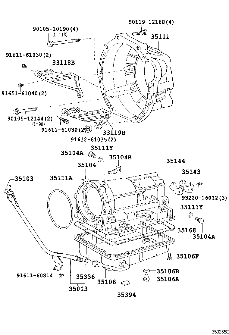 35111-22090 HOUSING, AUTOMATIC TRANSMISSION product image