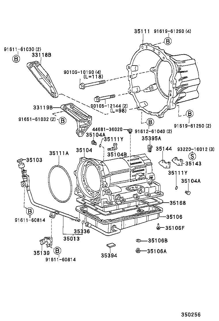 35111-22090 HOUSING, AUTOMATIC TRANSMISSION product image