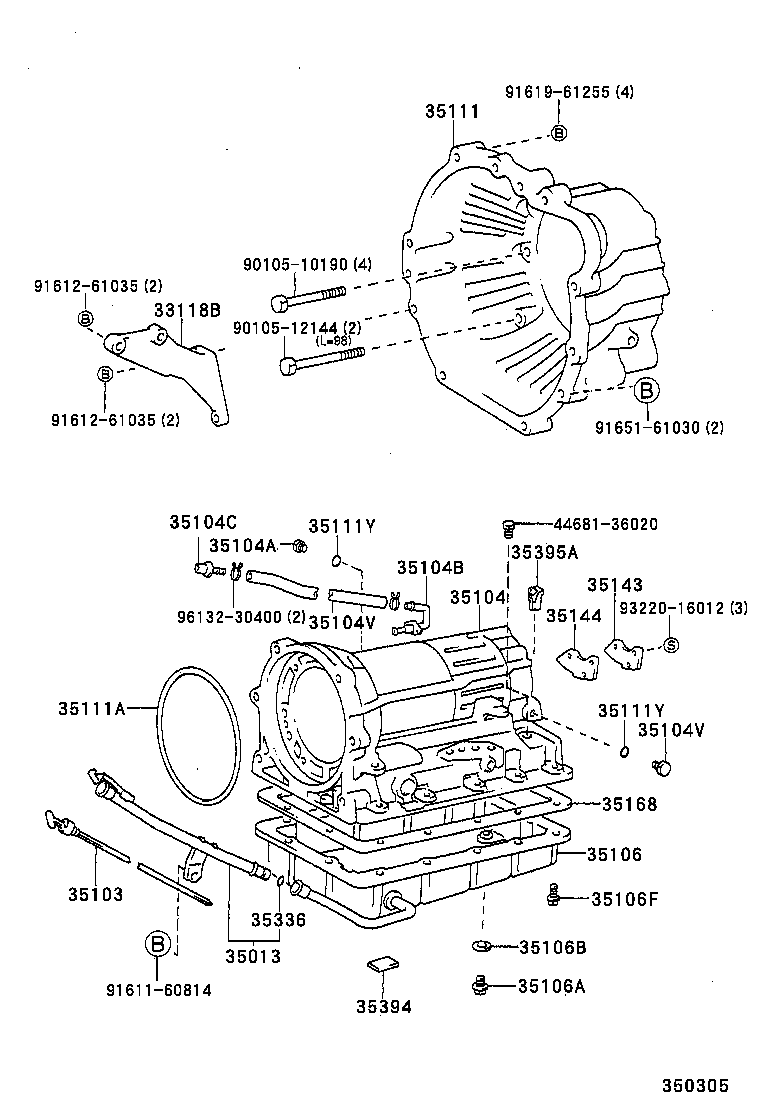 35104-28030 CASE SUB-ASSY, AUTOMATIC TRANSMISSION product image