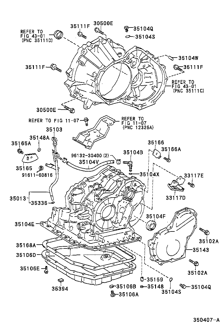 35103-02030 GAGE SUB-ASSY, TRANSMISSION OIL LEVEL product image