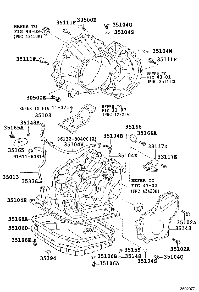 35106-12090 PAN SUB-ASSY, AUTOMATIC TRANSAXLE OIL product image