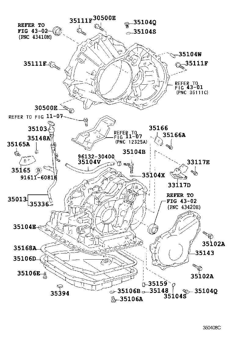 35106-12120 PAN SUB-ASSY, AUTOMATIC TRANSAXLE OIL product image