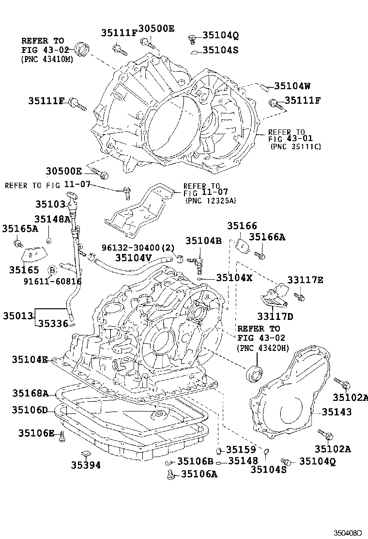 35106-12090 PAN SUB-ASSY, AUTOMATIC TRANSAXLE OIL product image