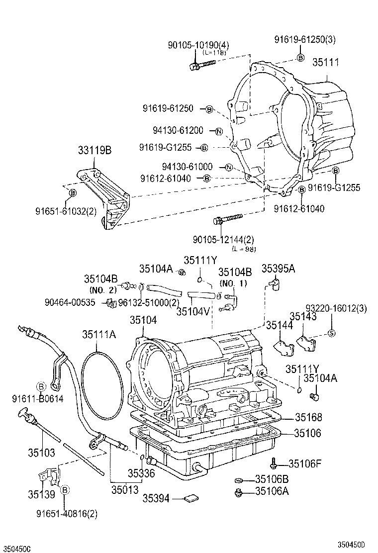 35111-26040 HOUSING, AUTOMATIC TRANSMISSION product image