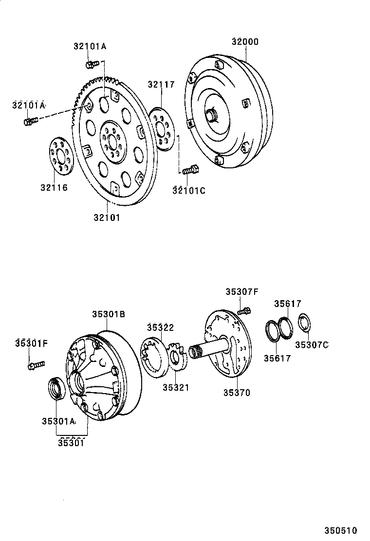 35301-30050 BODY SUB-ASSY, FRONT OIL PUMP product image