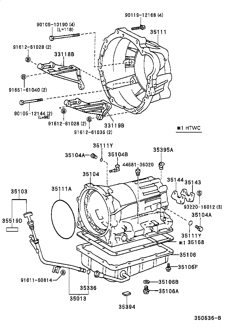 35103-30401 GAGE SUB-ASSY, TRANSMISSION OIL LEVEL product image