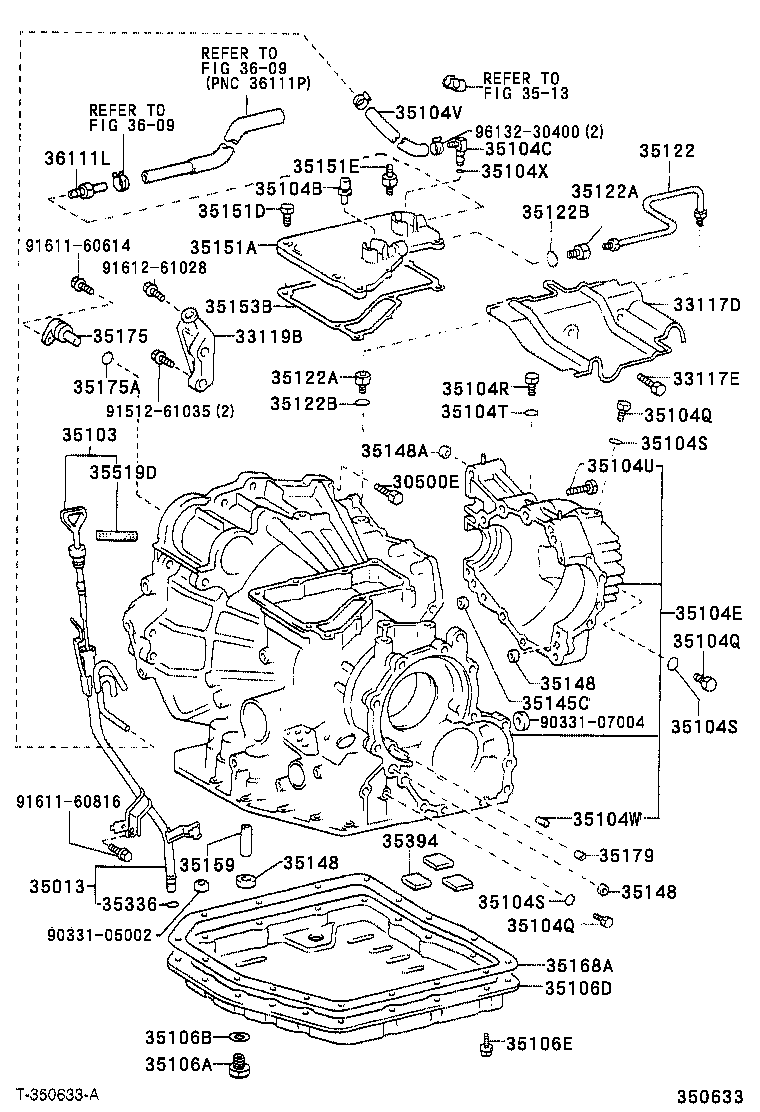 35104-32066 CASE SUB-ASSY, AUTOMATIC TRANSAXLE product image