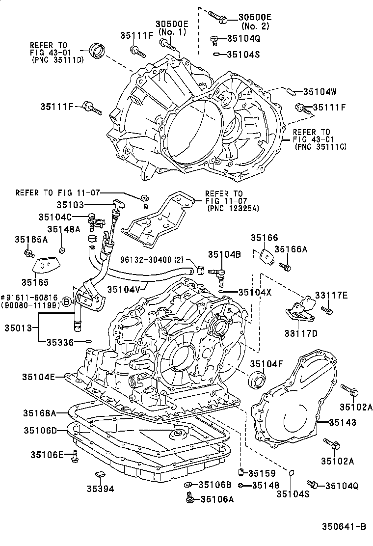 35103-02040 GAGE SUB-ASSY, TRANSMISSION OIL LEVEL product image