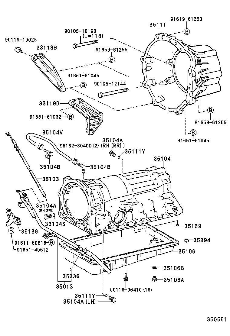 35111-60080 HOUSING, AUTOMATIC TRANSMISSION product image