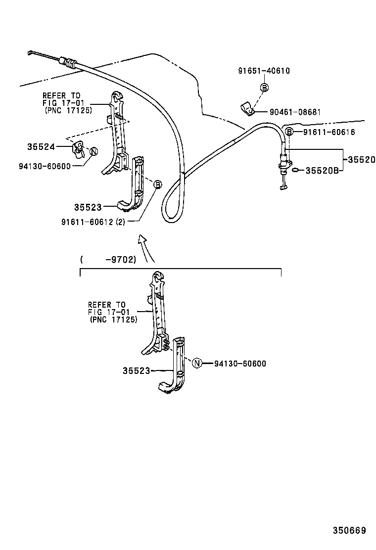 35520-34010 CABLE ASSY, THROTTLE product image