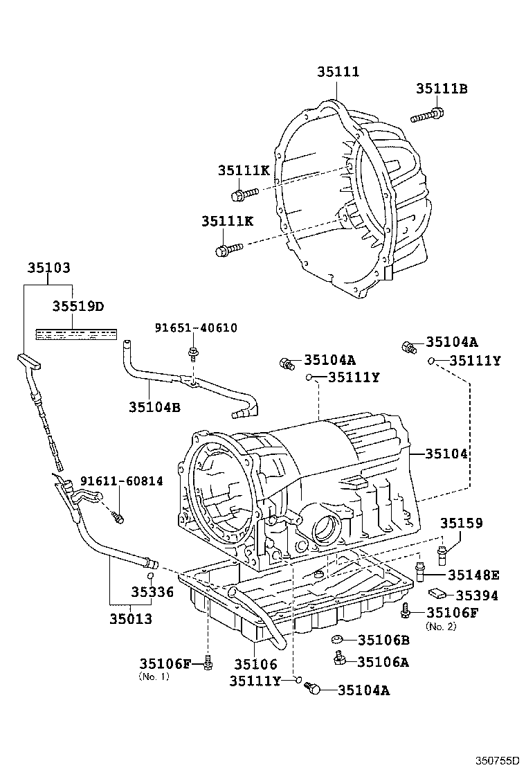 90930-03099 PLUG, BREATHER, NO.1 (ATM) product image