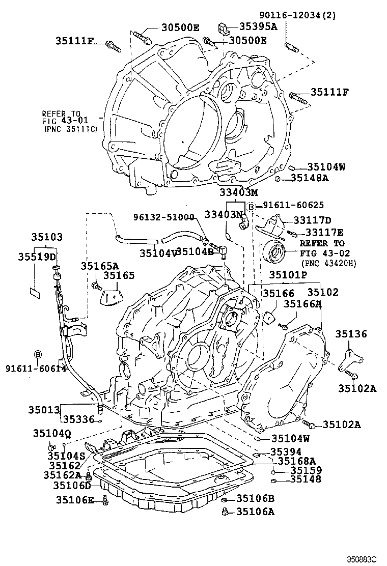 33403-46010 COVER SUB-ASSY, SPEEDOMETER DRIVEN HOLE (ATM) product image