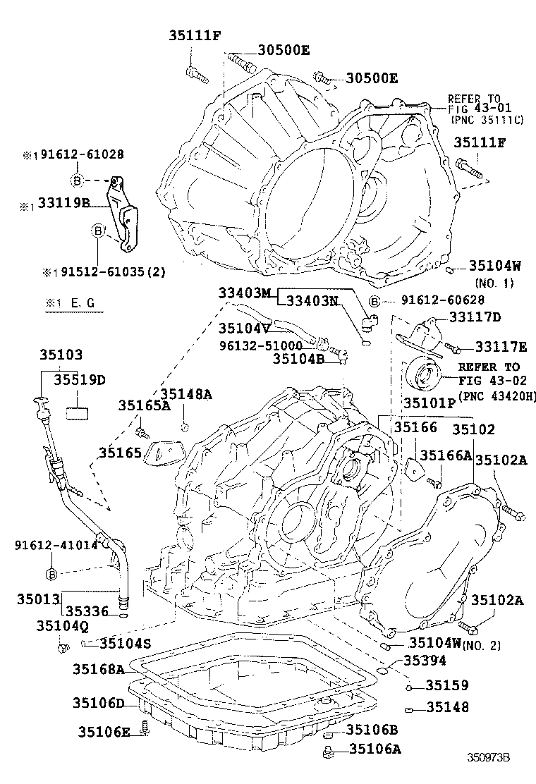 35012-21020 HOSE SUB-ASSY, TRANSMISSION BREATHER product image