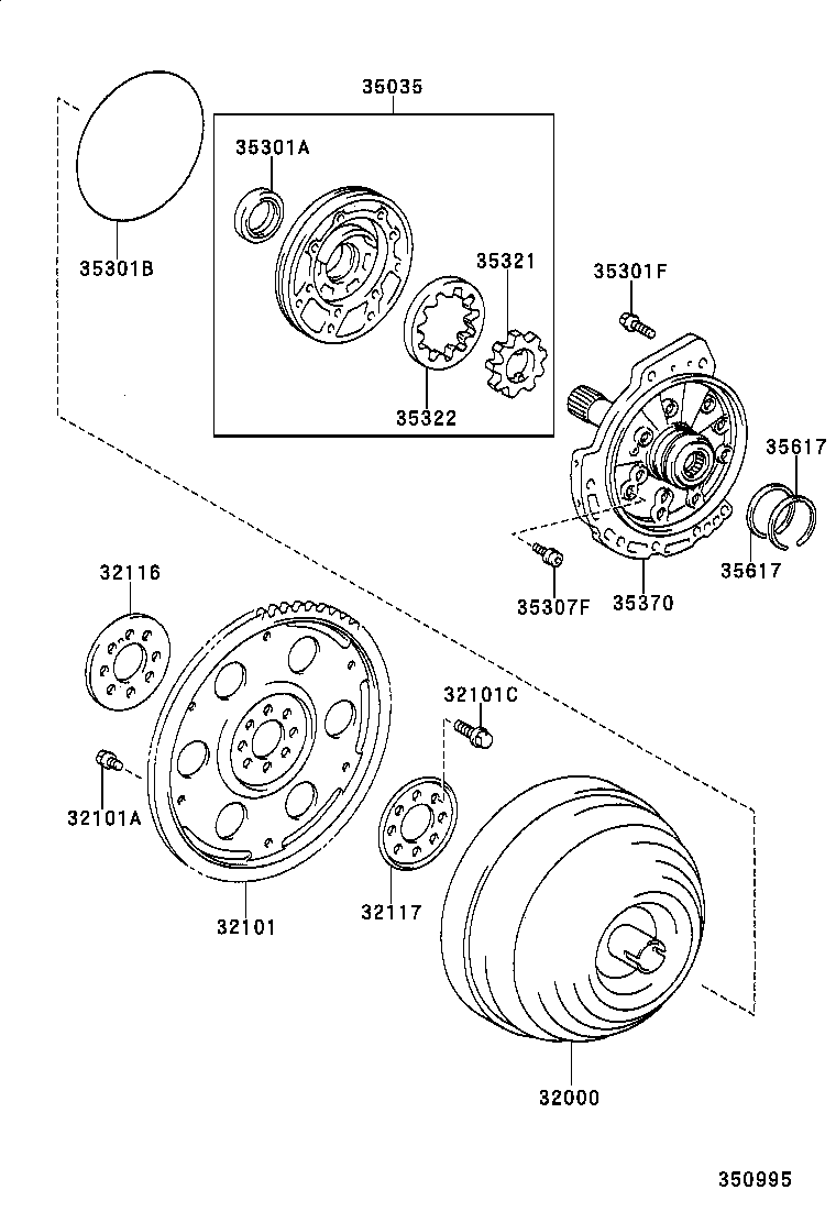 32000-48011 CONVERTER ASSY, TORQUE product image