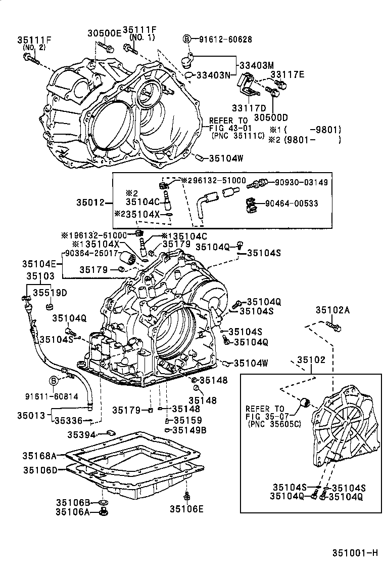 35012-21020 HOSE SUB-ASSY, TRANSMISSION BREATHER product image