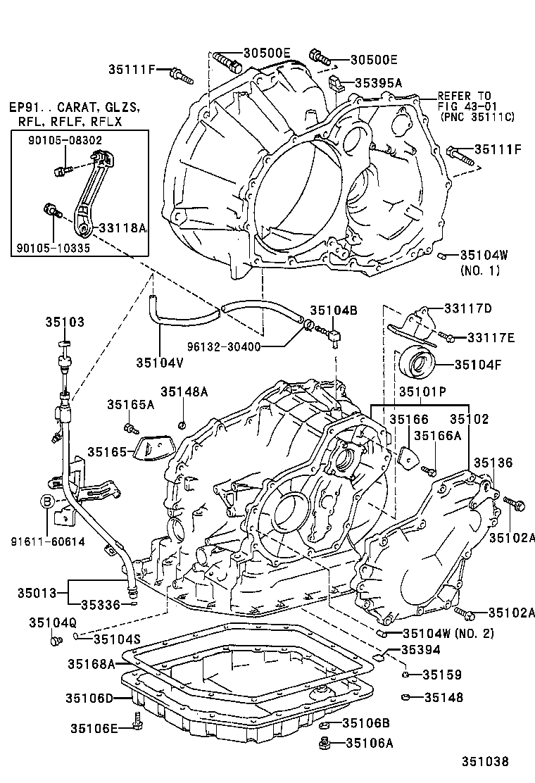 35103-16200 GAGE SUB-ASSY, TRANSMISSION OIL LEVEL product image