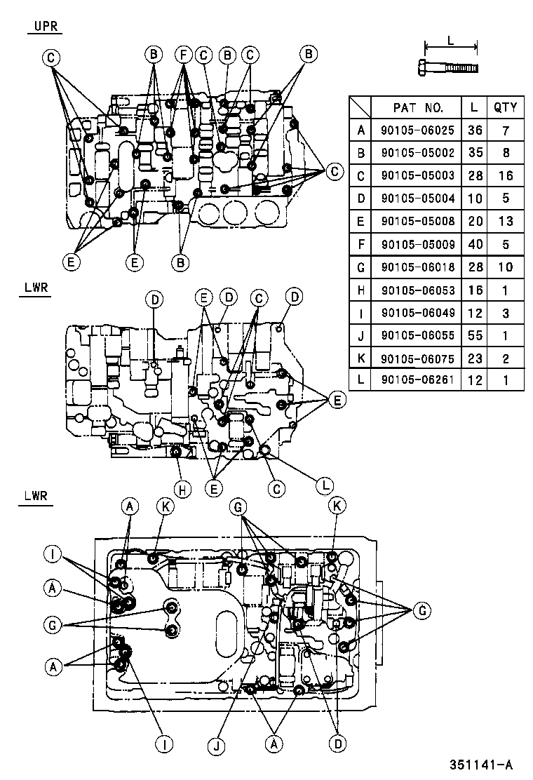 35209-22020 SPRING SUB-ASSY, C-2 ACCUMULATOR product image