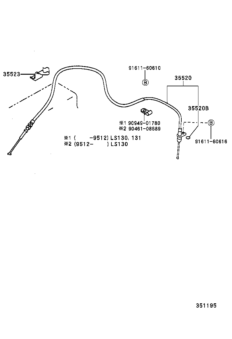 35520-30240 CABLE ASSY, THROTTLE product image