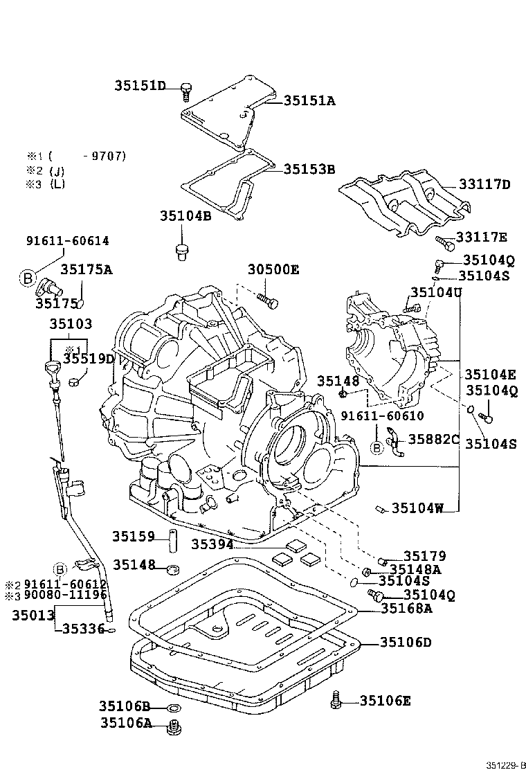 90080-11360 BOLT(FOR TRANSAXLE & ENGINE SETTING) product image