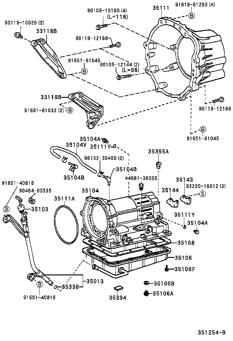 35111-60120 HOUSING, AUTOMATIC TRANSMISSION product image