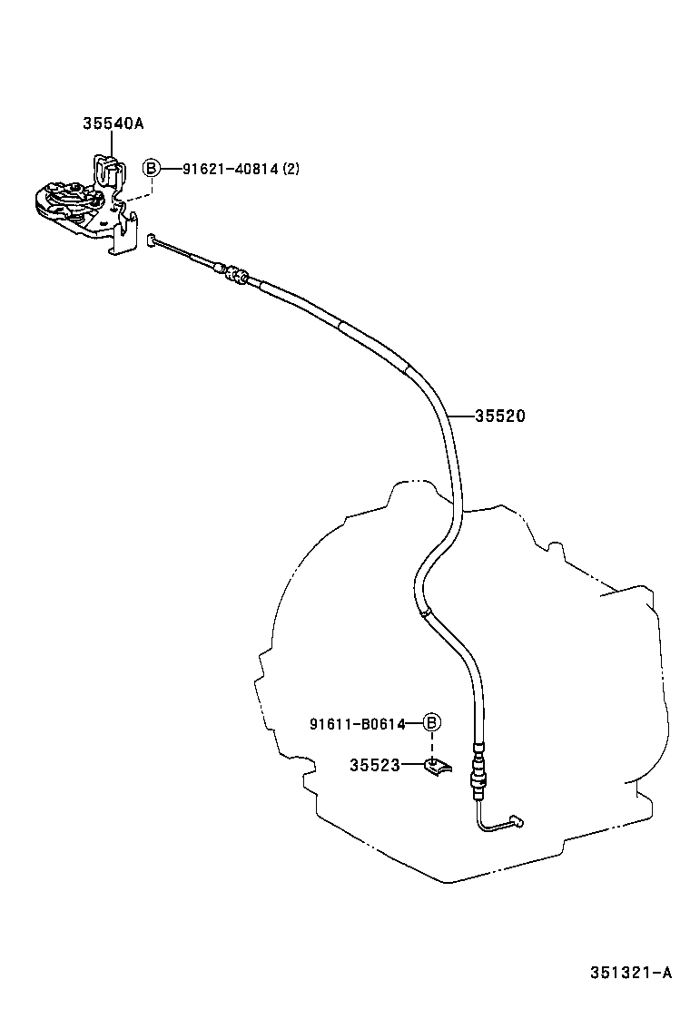 35520-21030 CABLE ASSY, THROTTLE product image