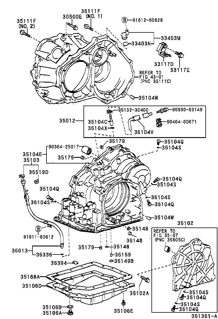 35012-33010 HOSE SUB-ASSY, TRANSMISSION BREATHER product image