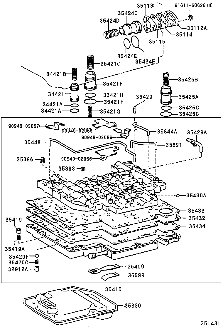 35211-36011 VALVE, LOCK UP SIGNAL product image