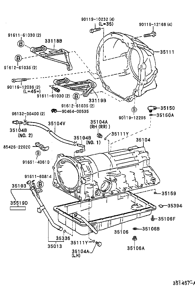35111-22090 HOUSING, AUTOMATIC TRANSMISSION product image