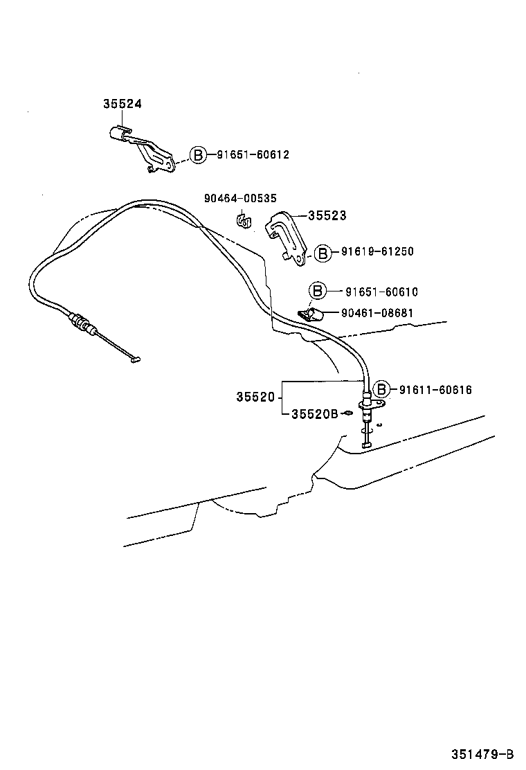 35557-26030 PAWL, PARKING LOCK product image
