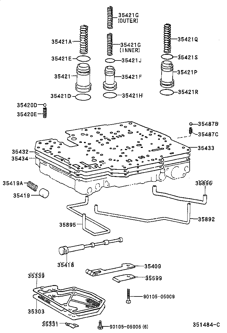 35211-28010 VALVE, LOCK UP SIGNAL product image
