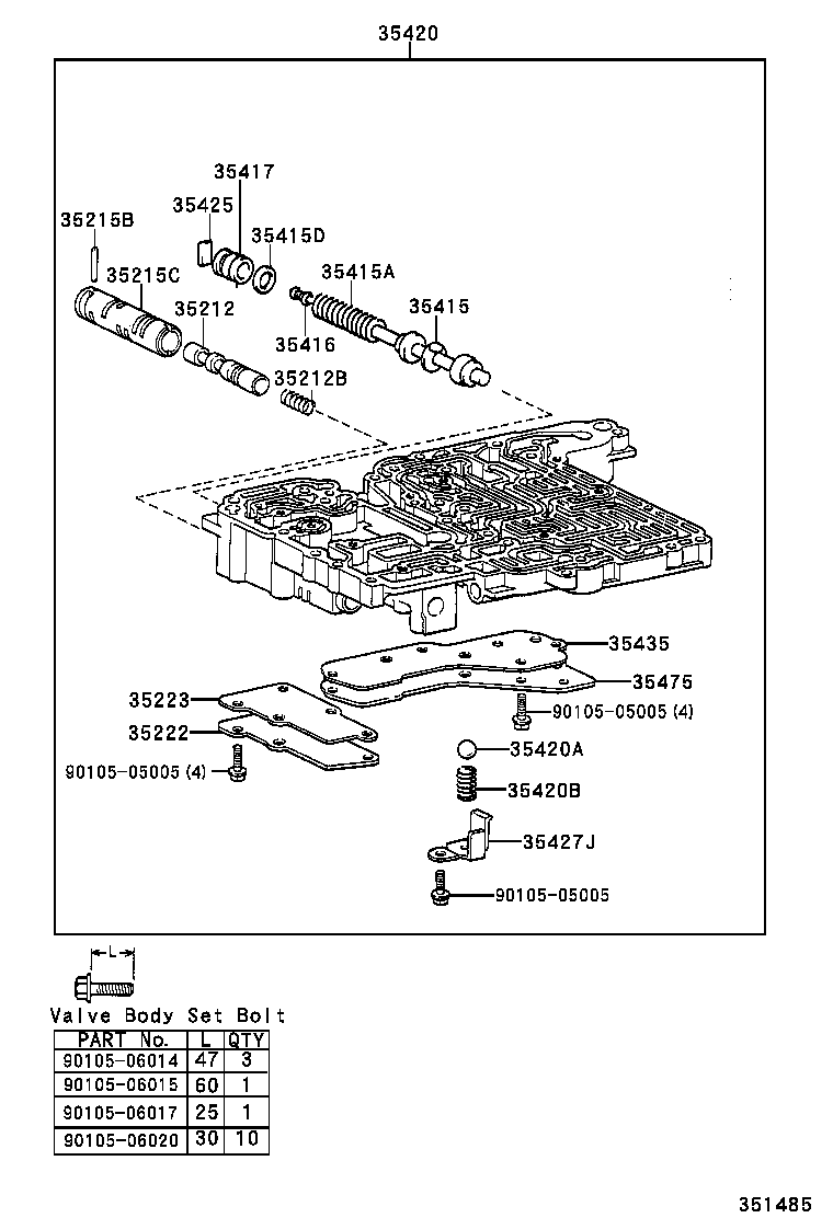 35211-28010 VALVE, LOCK UP SIGNAL product image