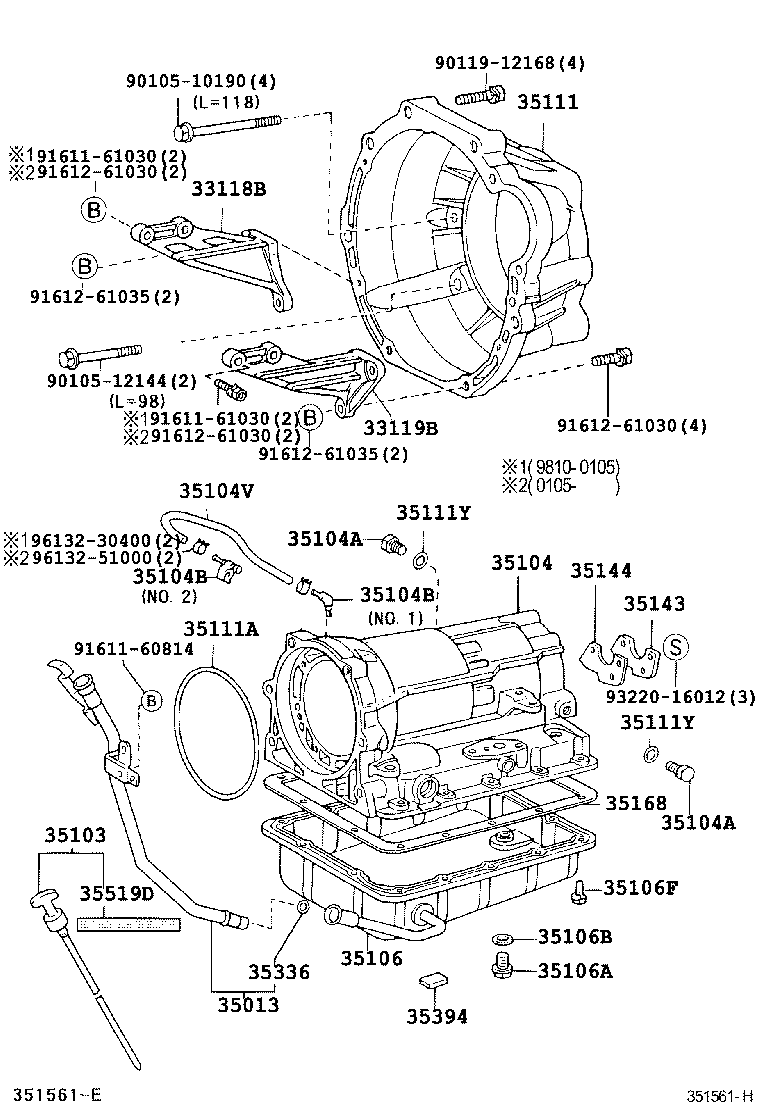 35106-30220 PAN SUB-ASSY, AUTOMATIC TRANSMISSION OIL product image