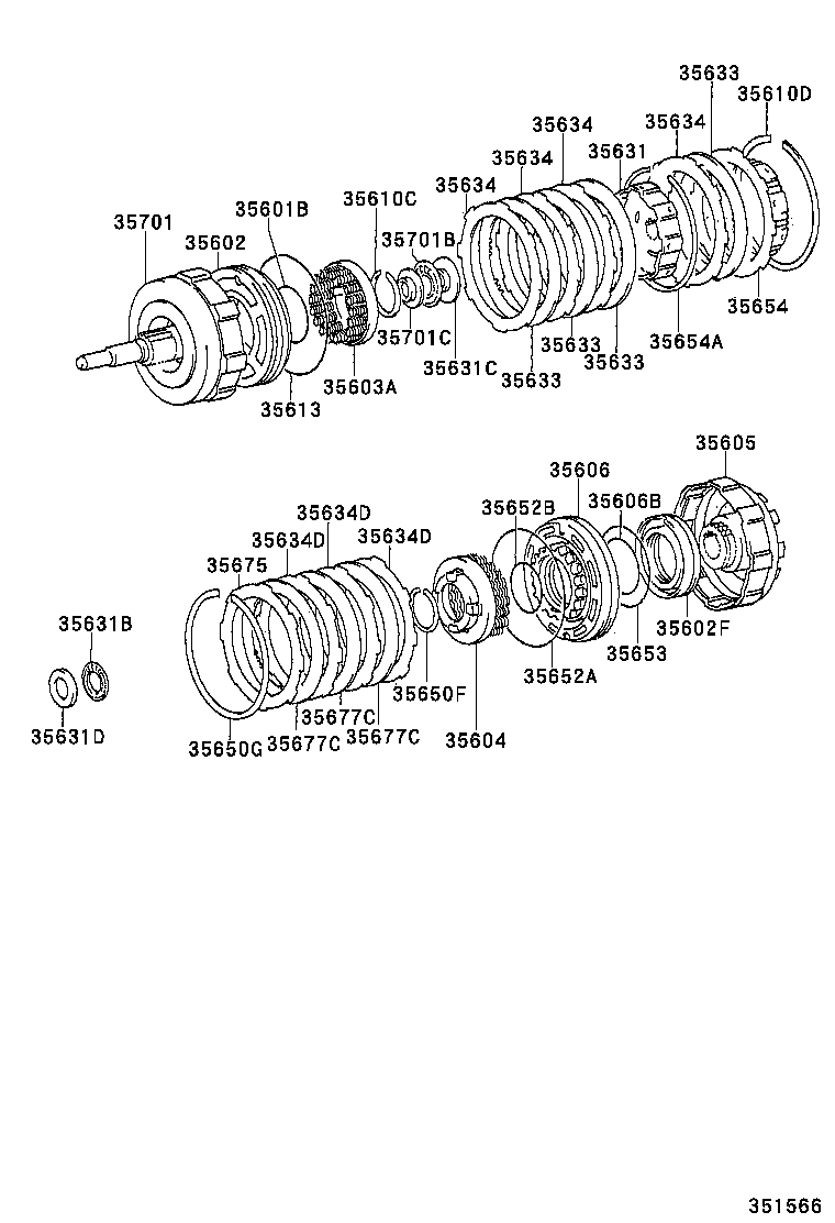 35789-30090 RACE, THRUST BEARING (FOR INPUT SHAFT REAR) product image