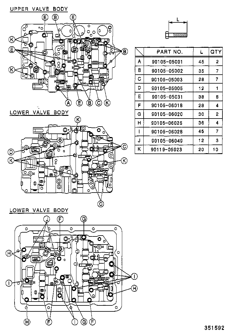 35215-22020 SLEEVE, LOCK UP RELAY VALVE, NO.1 product image