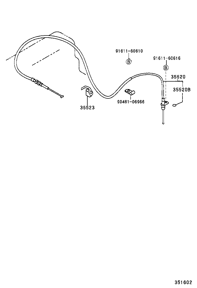 35520-30240 CABLE ASSY, THROTTLE product image
