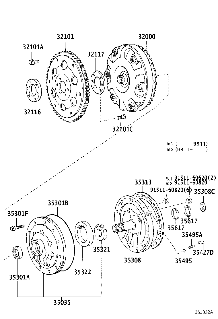 35308-25010 COVER SUB-ASSY, FRONT OIL PUMP product image