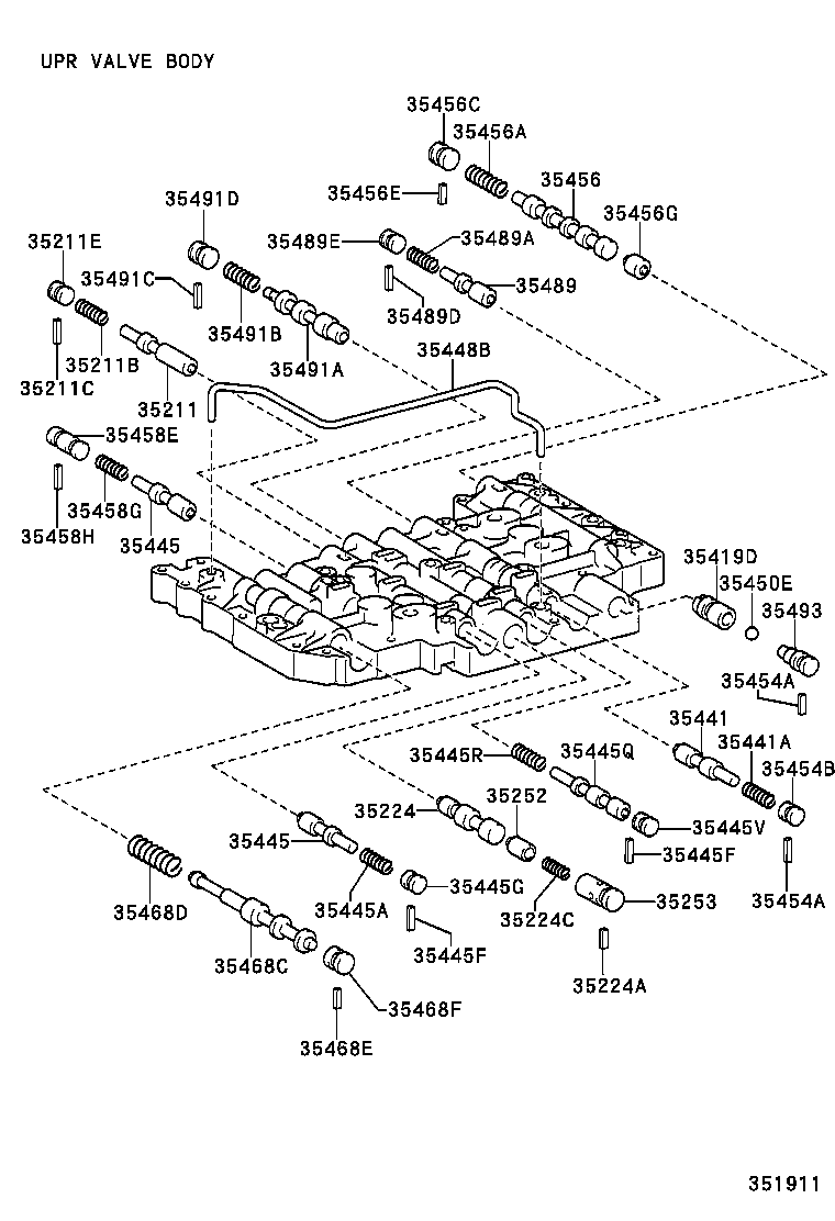 35405-60060 PISTON, C-2 ACCUMULATOR product image