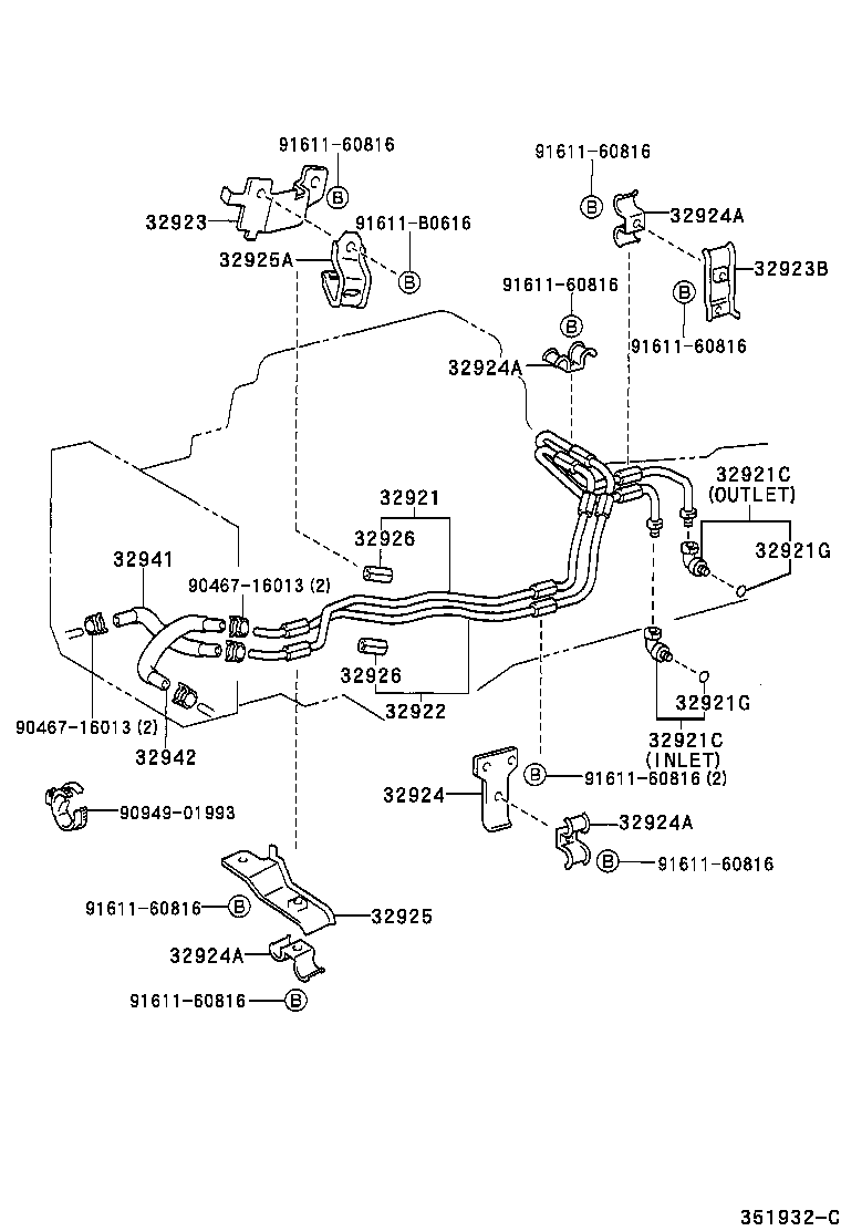 90407-20006 UNION(FOR OIL COOLER TUBE) product image