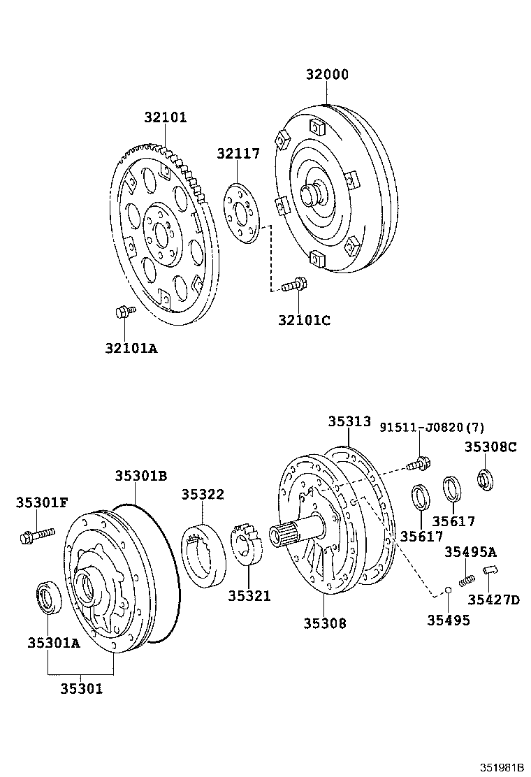 32000-36040 CONVERTER ASSY, TORQUE product image