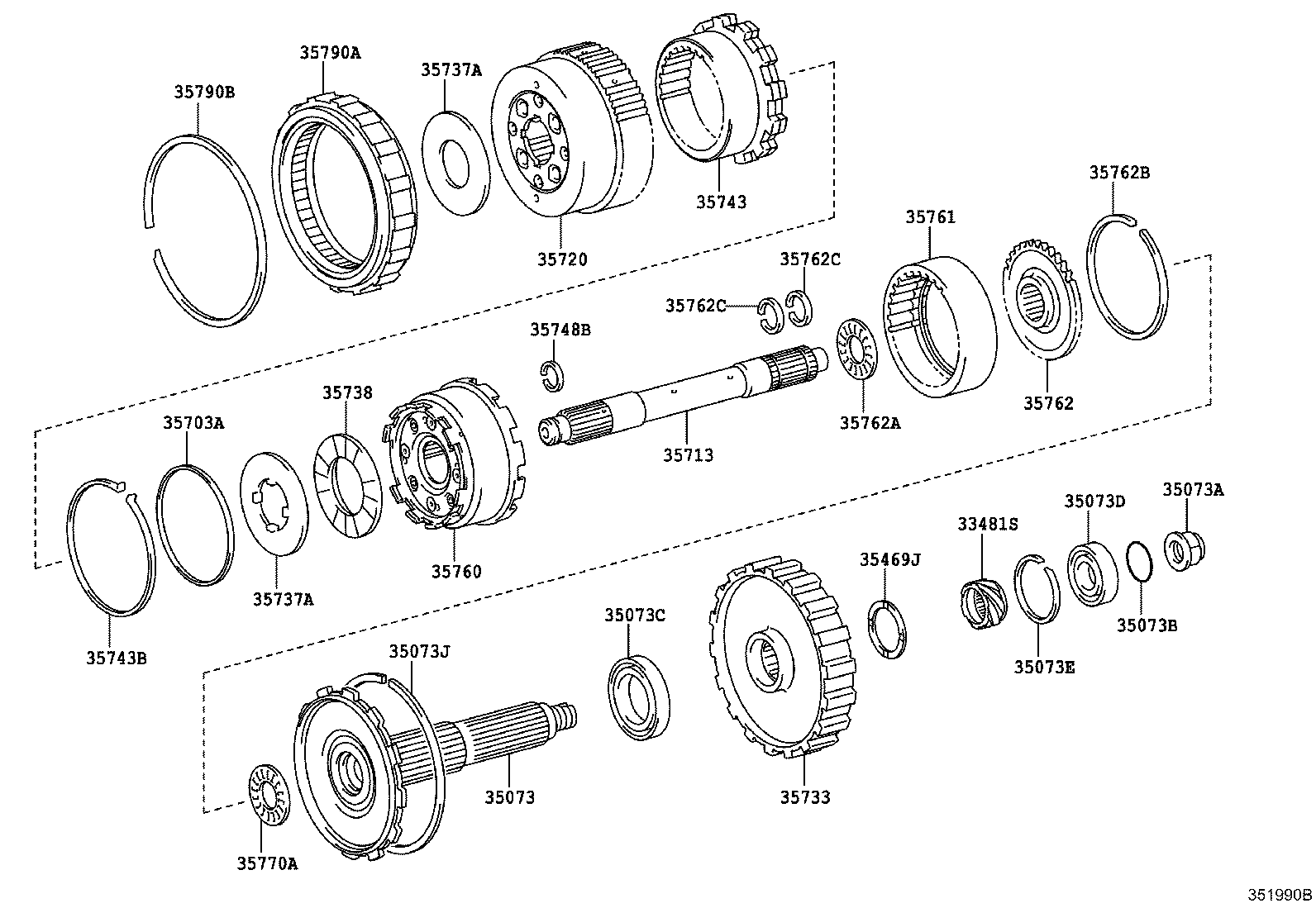 33481-36280 GEAR, SPEEDOMETER DRIVE (ATM) product image