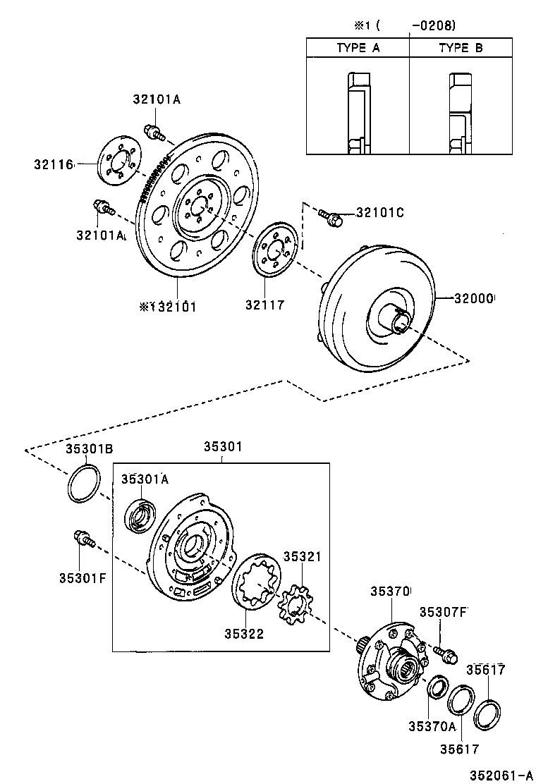 32000-52050 CONVERTER ASSY, TORQUE product image