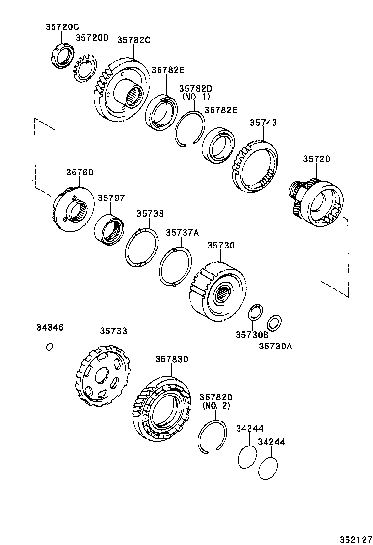 35783-33040 GEAR, COUNTER DRIVEN product image