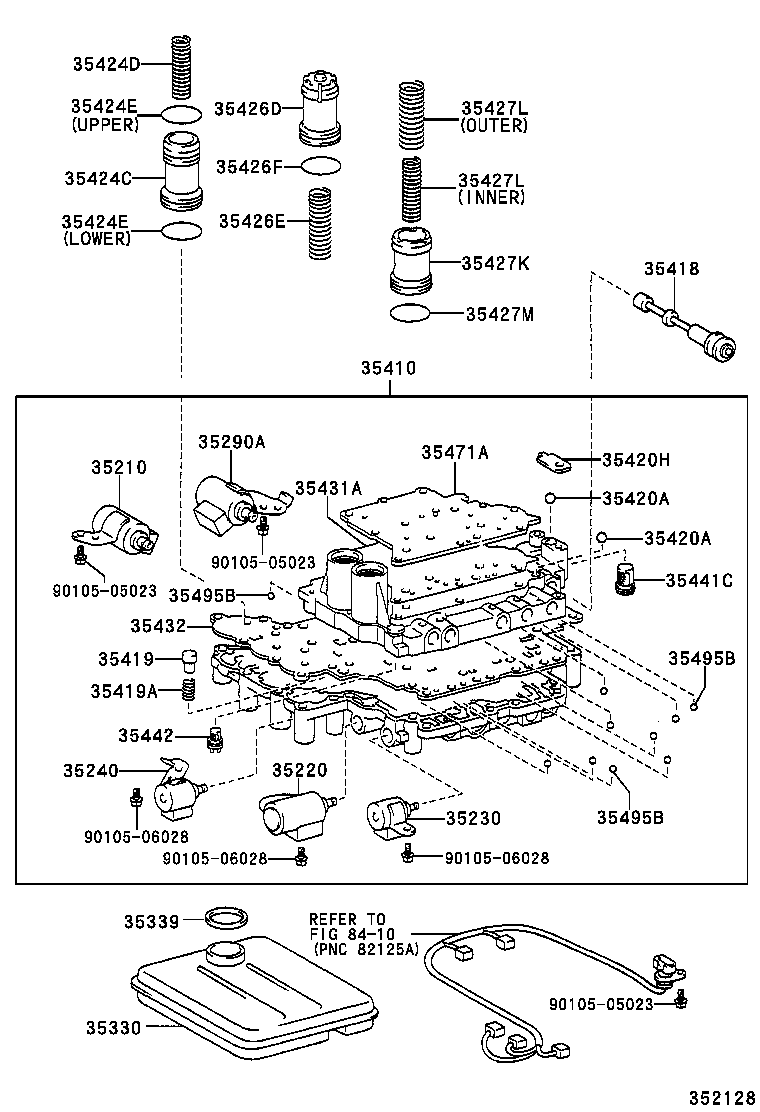35196-21010 CLAMP, TRANSAXLE APPLY TUBE, NO.2 product image
