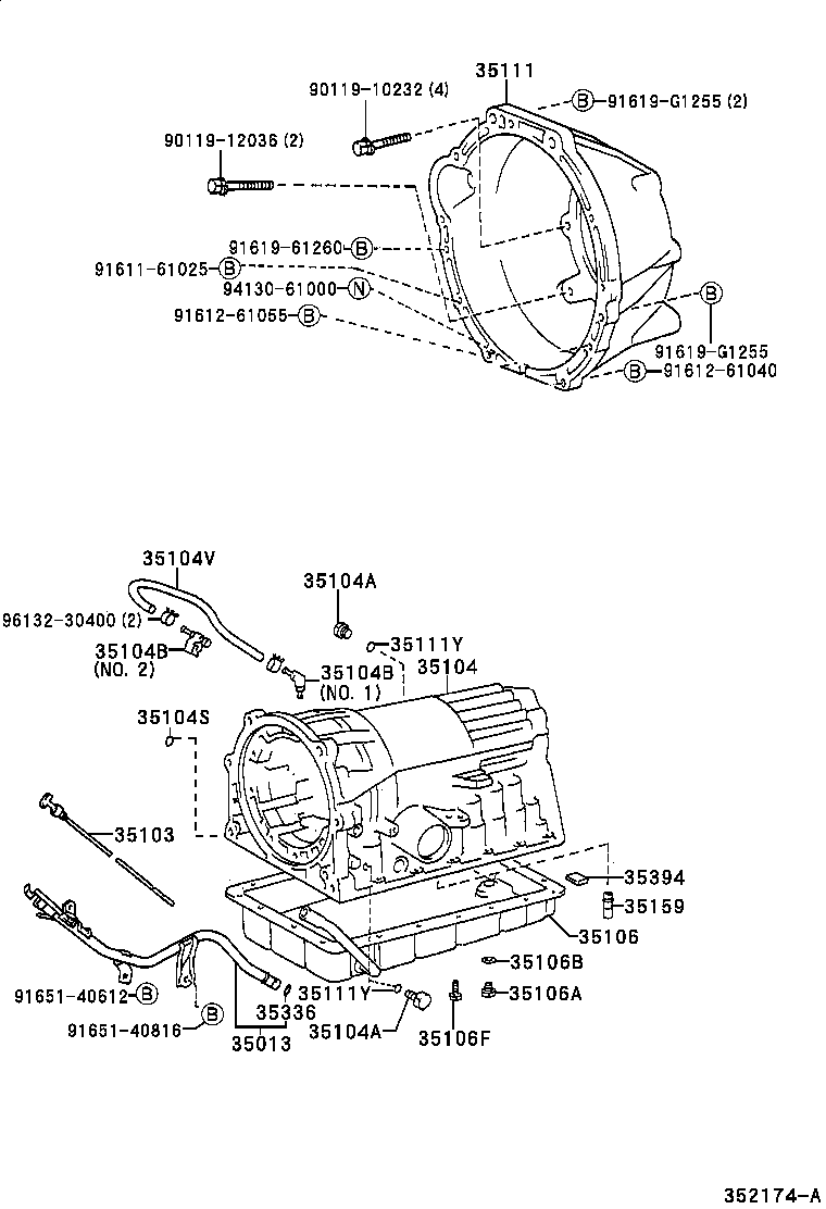 35111-26060 HOUSING, AUTOMATIC TRANSMISSION product image