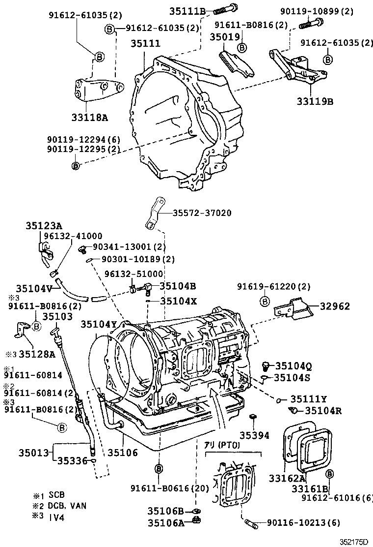 33162-37040 GASKET, TRANSMISSION POWER TAKE-OFF product image