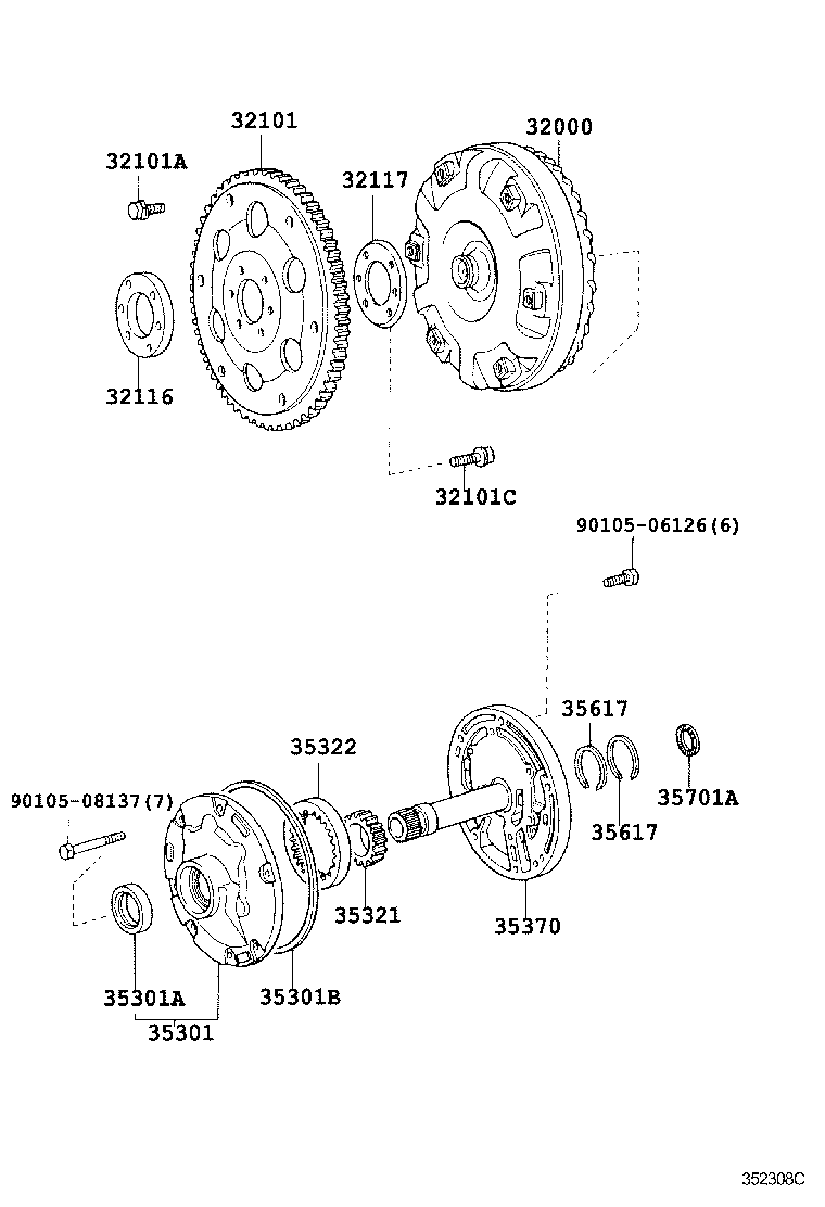 32000-26060 CONVERTER ASSY, TORQUE product image