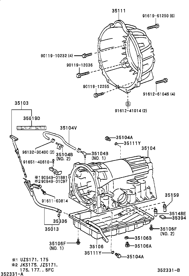 90930-03165 PLUG, BREATHER, NO.1 (ATM) product image