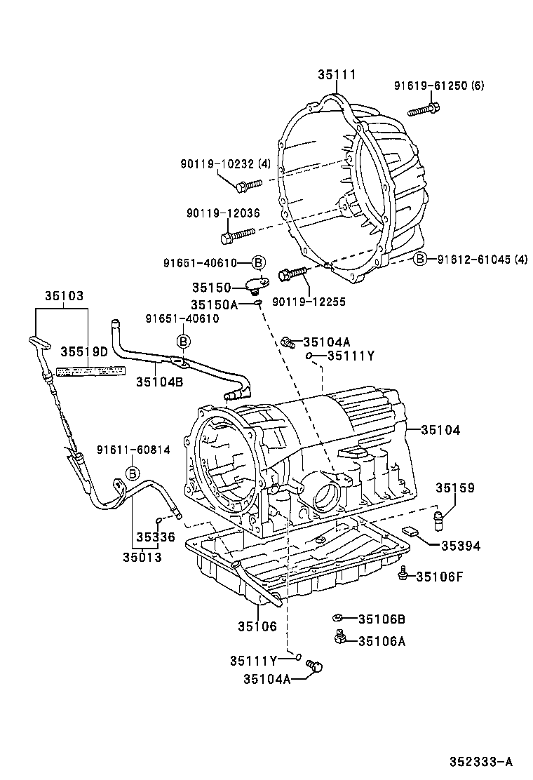 90930-03165 PLUG, BREATHER, NO.1 (ATM) product image