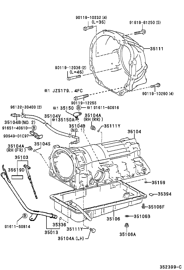 90930-03165 PLUG, BREATHER, NO.1 (ATM) product image